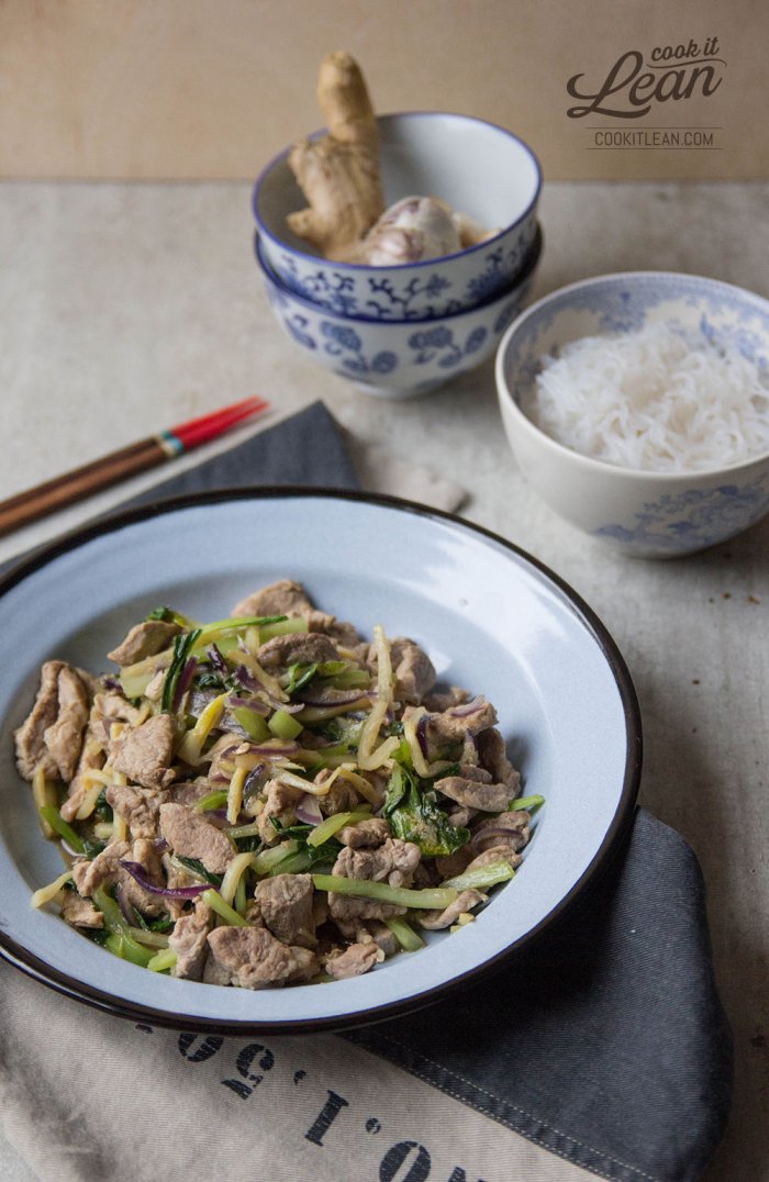 Pak choy stir fry